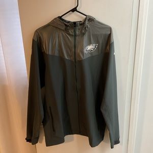 Nike Philadelphia eagles zip up jacket size large